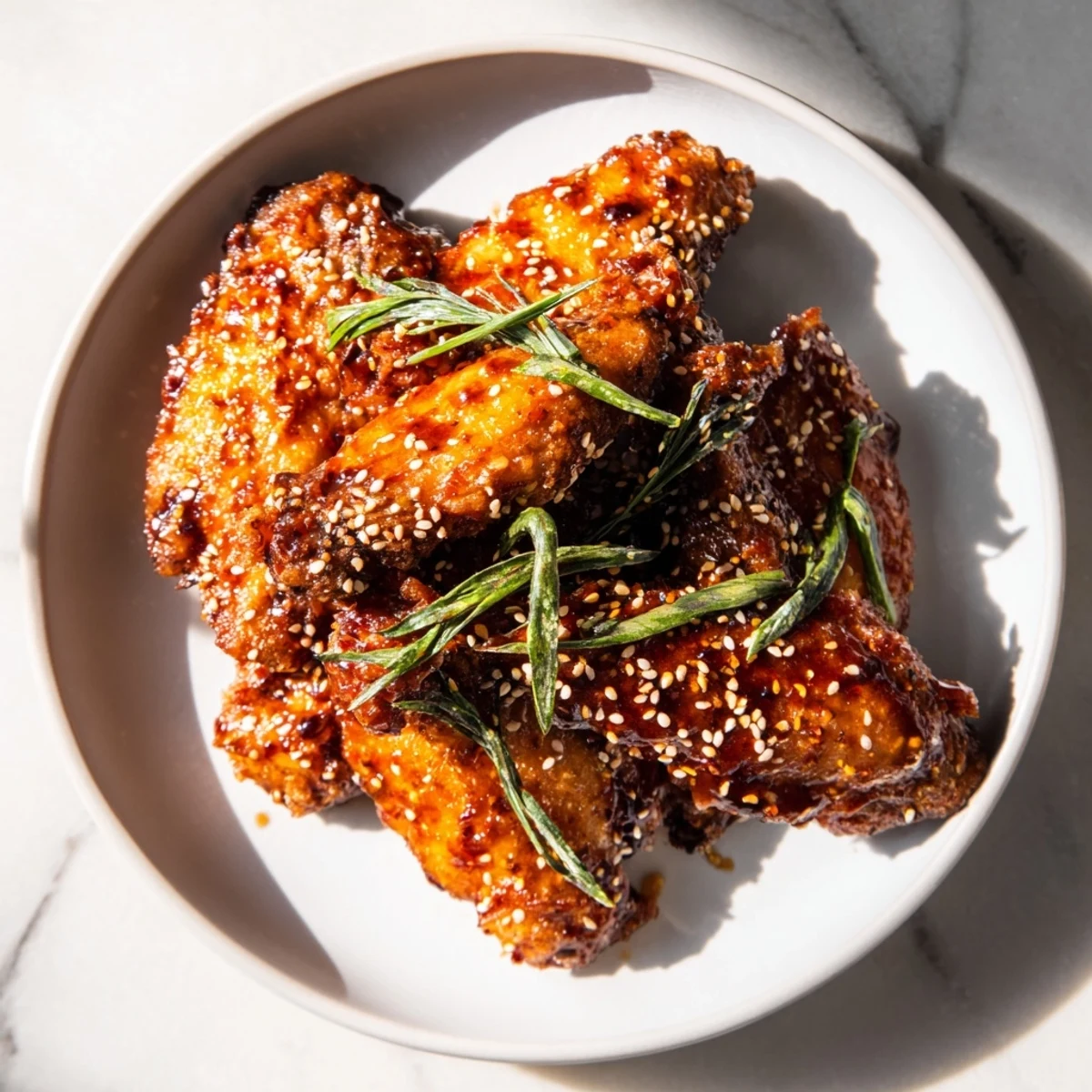 Crispy Honey Chili Wings