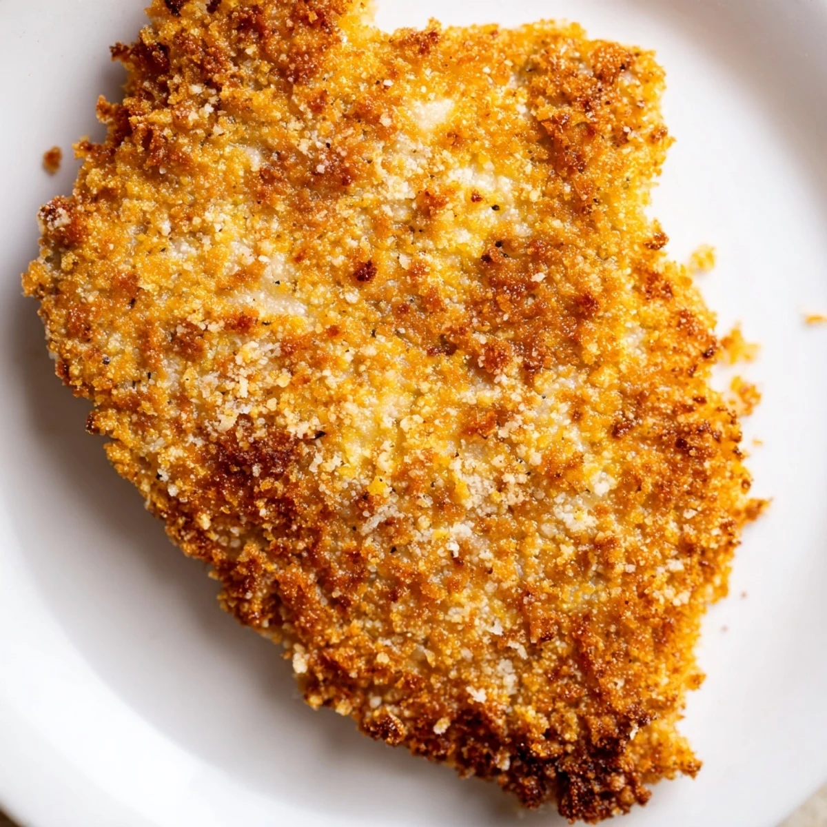 Juicy air fryer chicken cutlets, served hot, showcasing a beautiful, crispy exterior and savory aroma.