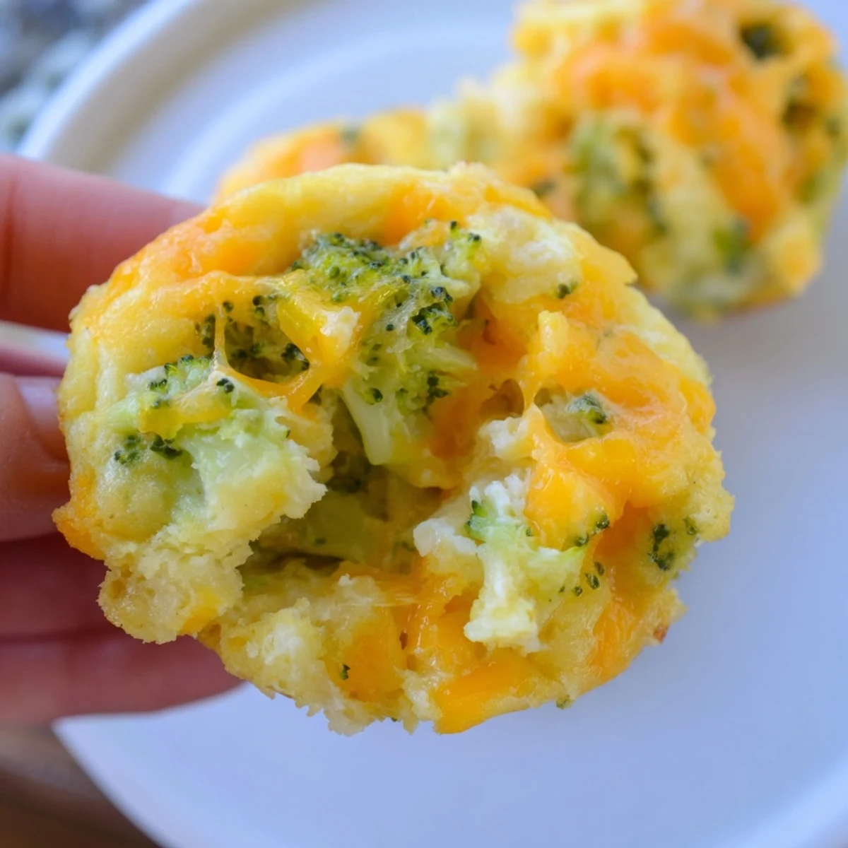 Cheesy Broccoli Bites Snack