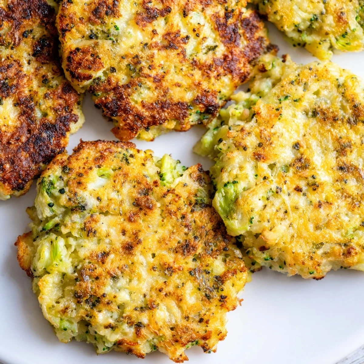 Homemade Cheesy Broccoli Patties, with tender broccoli and a mix of cheeses, ready to be dipped and devoured.