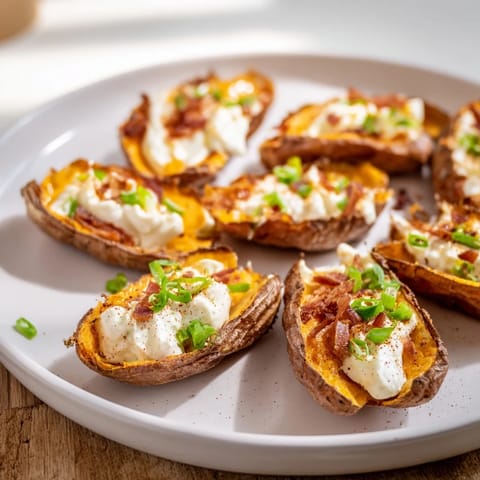 Crispy Air-Fryer Potato Skins