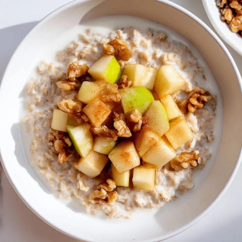 Apple Pie Oatmeal Bowl