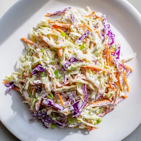 Quick Coleslaw Creamy Dressing