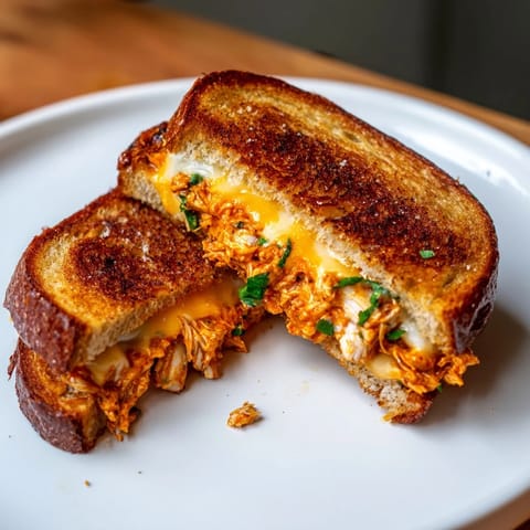 Savory Butter Chicken Grilled Cheese