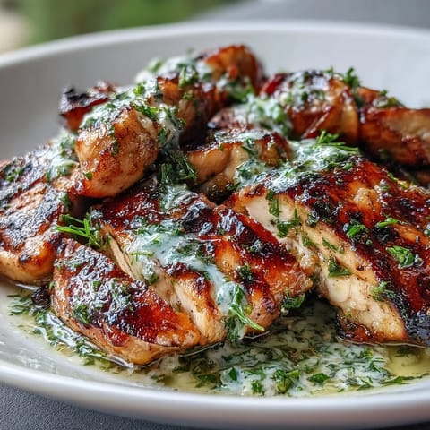 Wholesome chimichurri grilled chicken bowl with tender chicken, zesty sauce, and fresh tomatoes for a satisfying, protein-rich meal.  