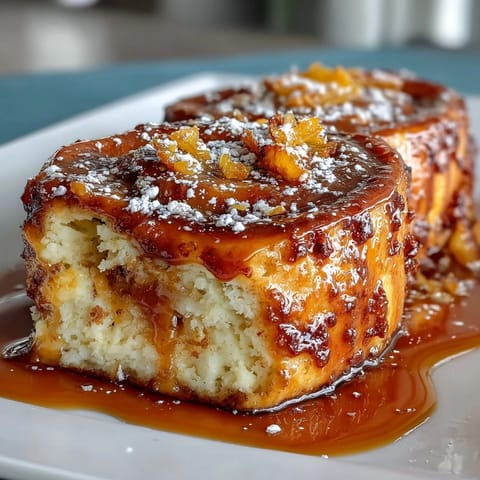 Easy Overnight Orange Rolls