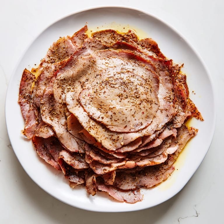 Savory and juicy Turkish Döner Meat, ideal for serving with warm pita, tomatoes, and cool yogurt sauce.