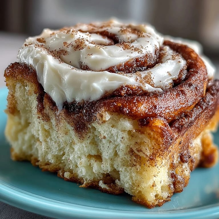 Microwave High-Protein Cinnamon Roll Mug Cake served warm in a mug, ready for a quick breakfast.