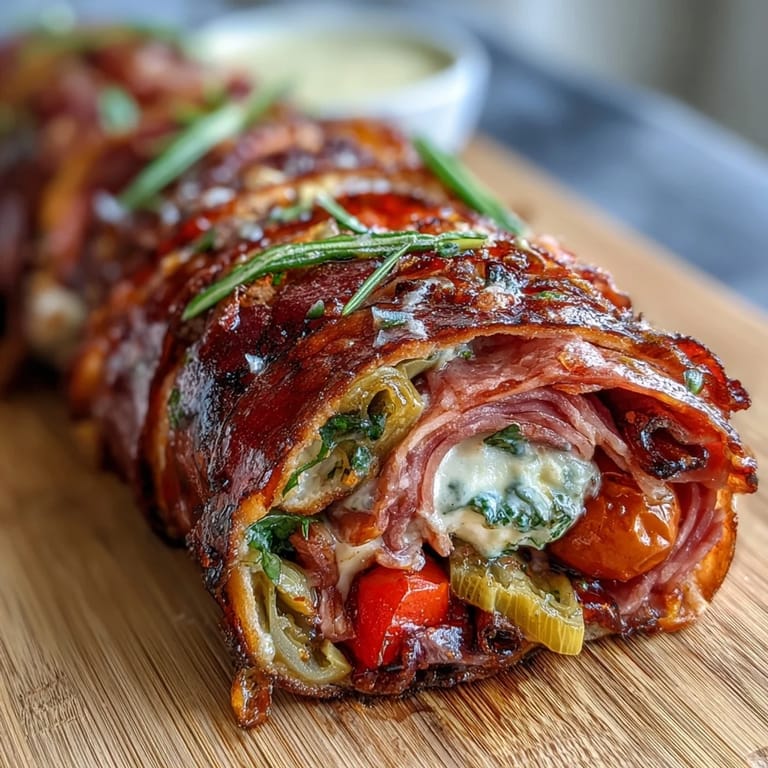 Vibrant Italian Sub Skewers with Homemade Aioli: savory cured meats, mozzarella, and vegetables threaded on skewers, paired with rich, garlicky aioli for a perfect picnic bite.  