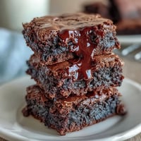 Decadent brownie mix cookies with fudgy centers and crinkled tops, perfect for quick chocolate desserts.  